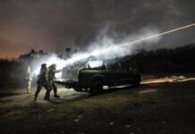 Карта боевых действий в Украине 24 апреля